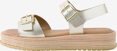 Sandale Next pe maro / auriu, Vizualizare produs