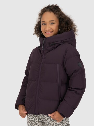alife & kickin Winter Jacket 'LeonorAK A' in Purple