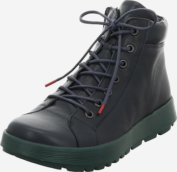 THINK! Schnürstiefelette in Blau: Vorderseite