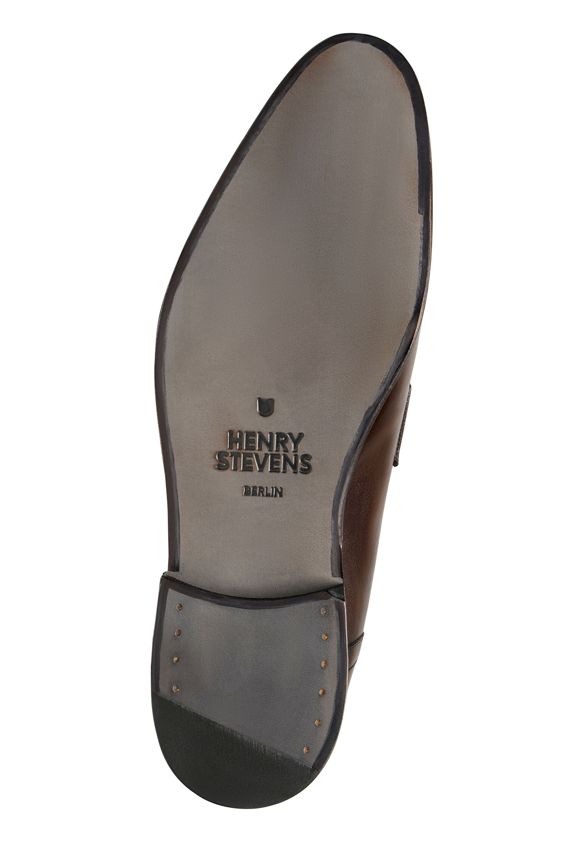 Henry Stevens Classic Flats 'Marshall PL' in Brown
