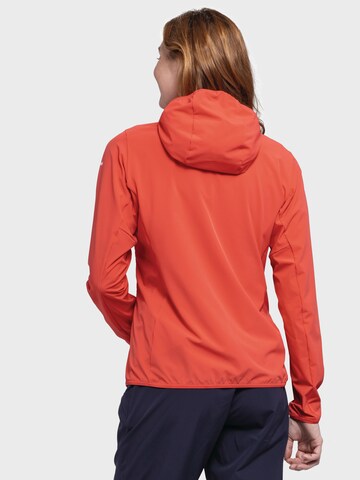 Schöffel Outdoor jacket ' Hiking Hybrid Jk Style Blaueis WMS ' in Red