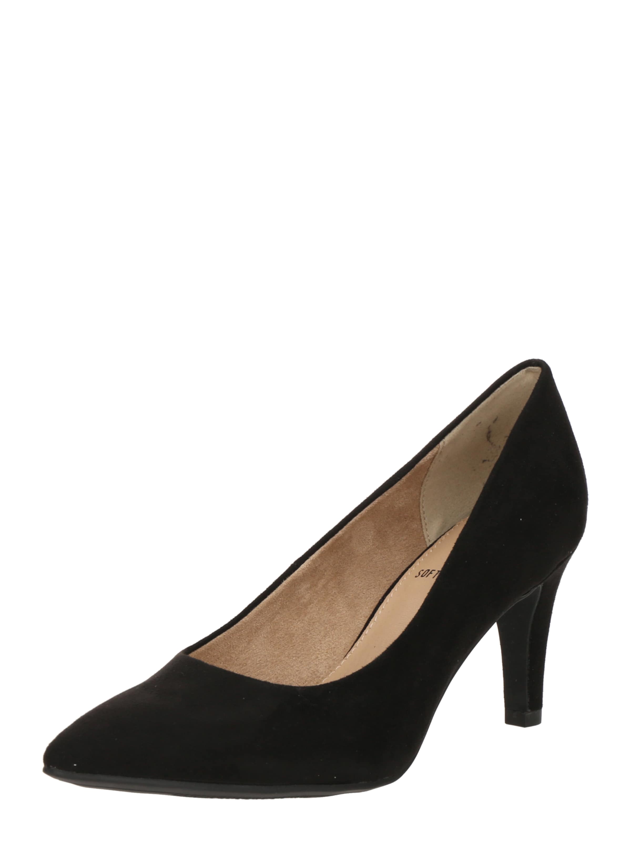 s.Oliver - Sapatos de salto em preto: frente