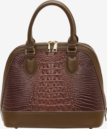 Usha Handbag in Brown: front