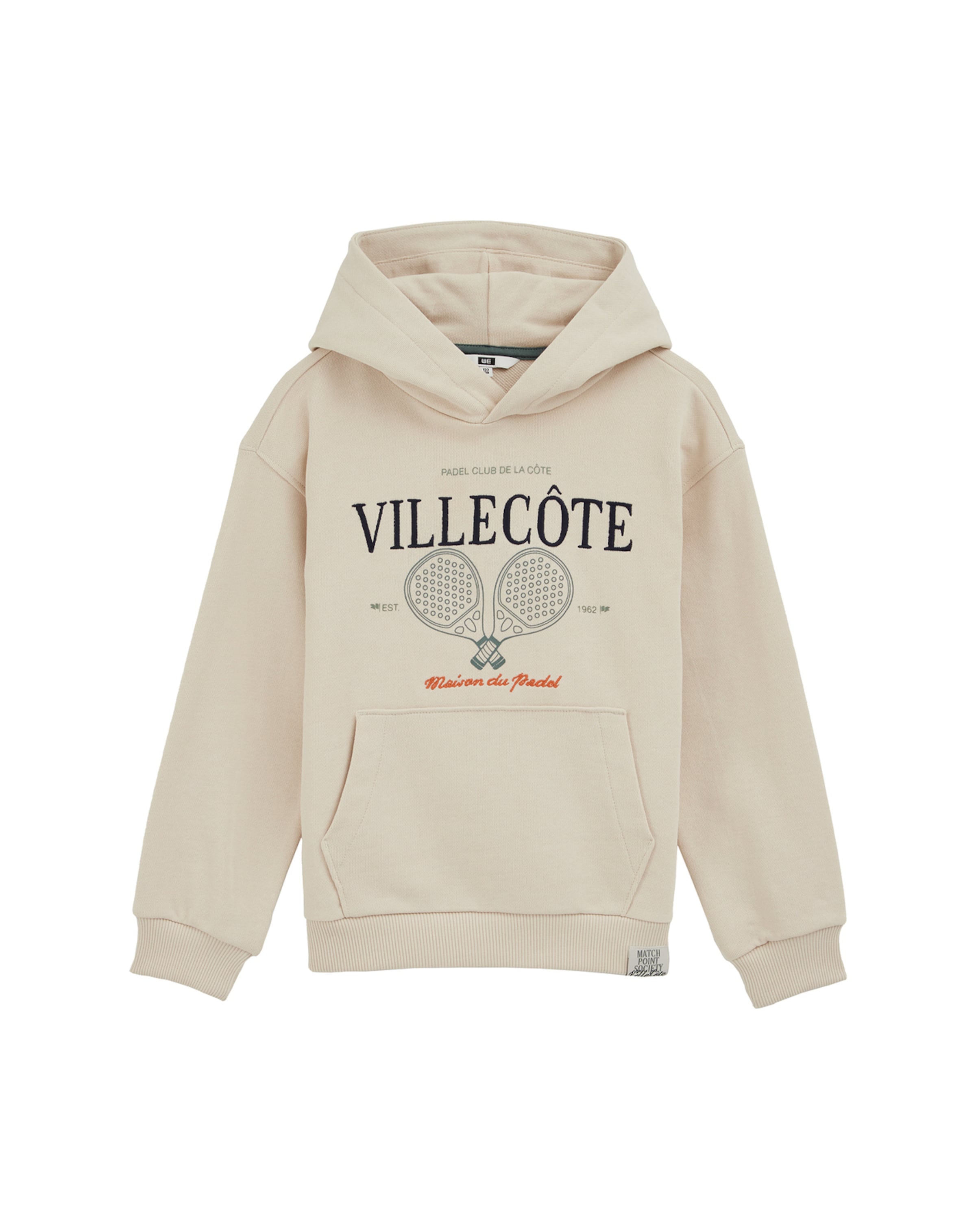 Bluză de molton de la WE Fashion pe bej: față