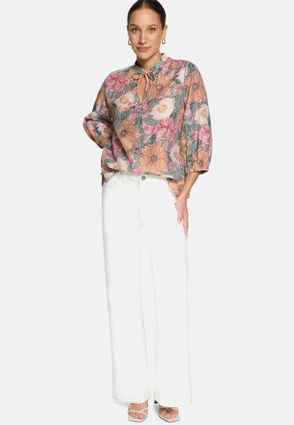 zero Tunika-Bluse mit Blumenprint in Pink