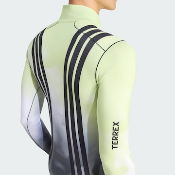ADIDAS TERREX Sportsweatshirt in Geel