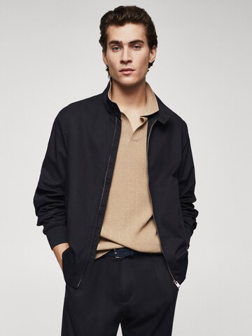 MANGO MAN Between-Season Jacket 'Jon' in Blue: front