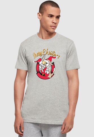 T-Shirt 'Looney Tunes - Lola Merry Christmas' ABSOLUTE CULT en gris : devant