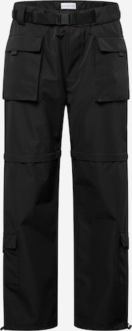 Calvin Klein Jeans Regular Broek in Zwart: voorkant