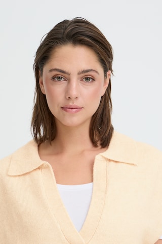 ICHI Pullover 'POVOKE' i beige