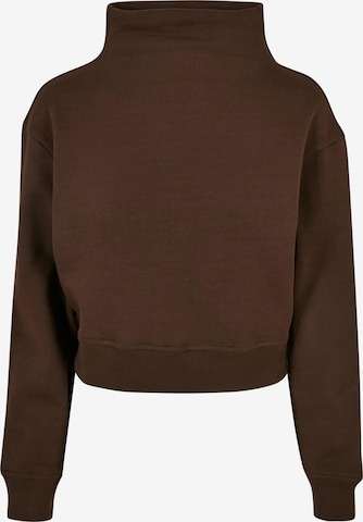 Urban ClassicsSweater majica - smeđa boja: prednji dio