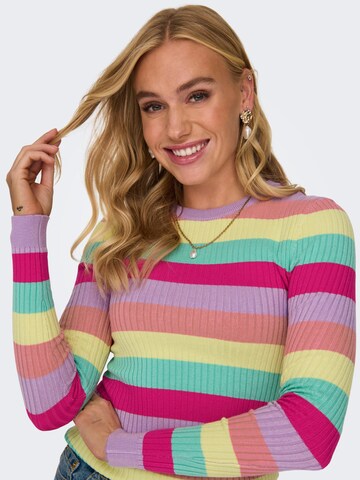 ONLY Pullover 'Karol' in Lila