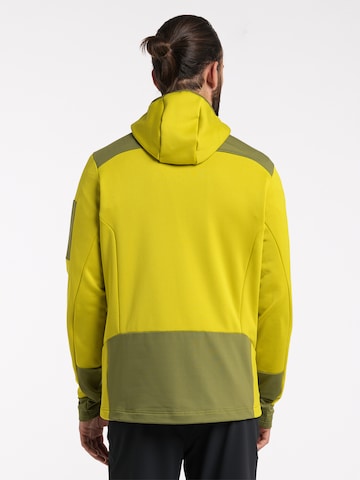 Haglöfs Athletic Fleece Jacket 'Astral' in Yellow