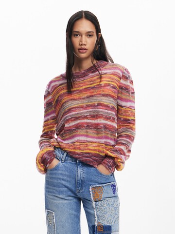 Desigual Sweater in Mixed colors: front