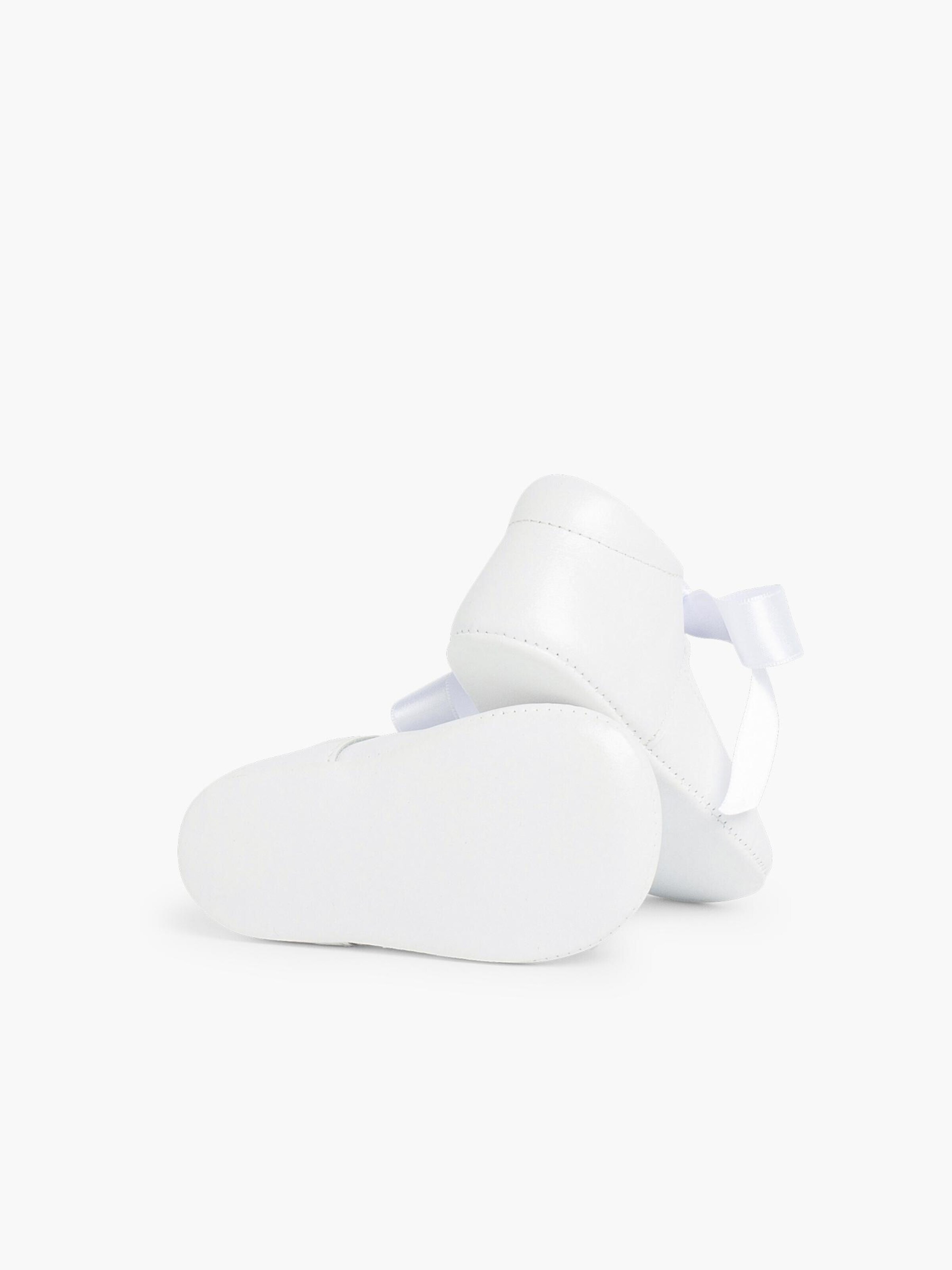 Pisamonas - Zapatos primeros pasos en blanco