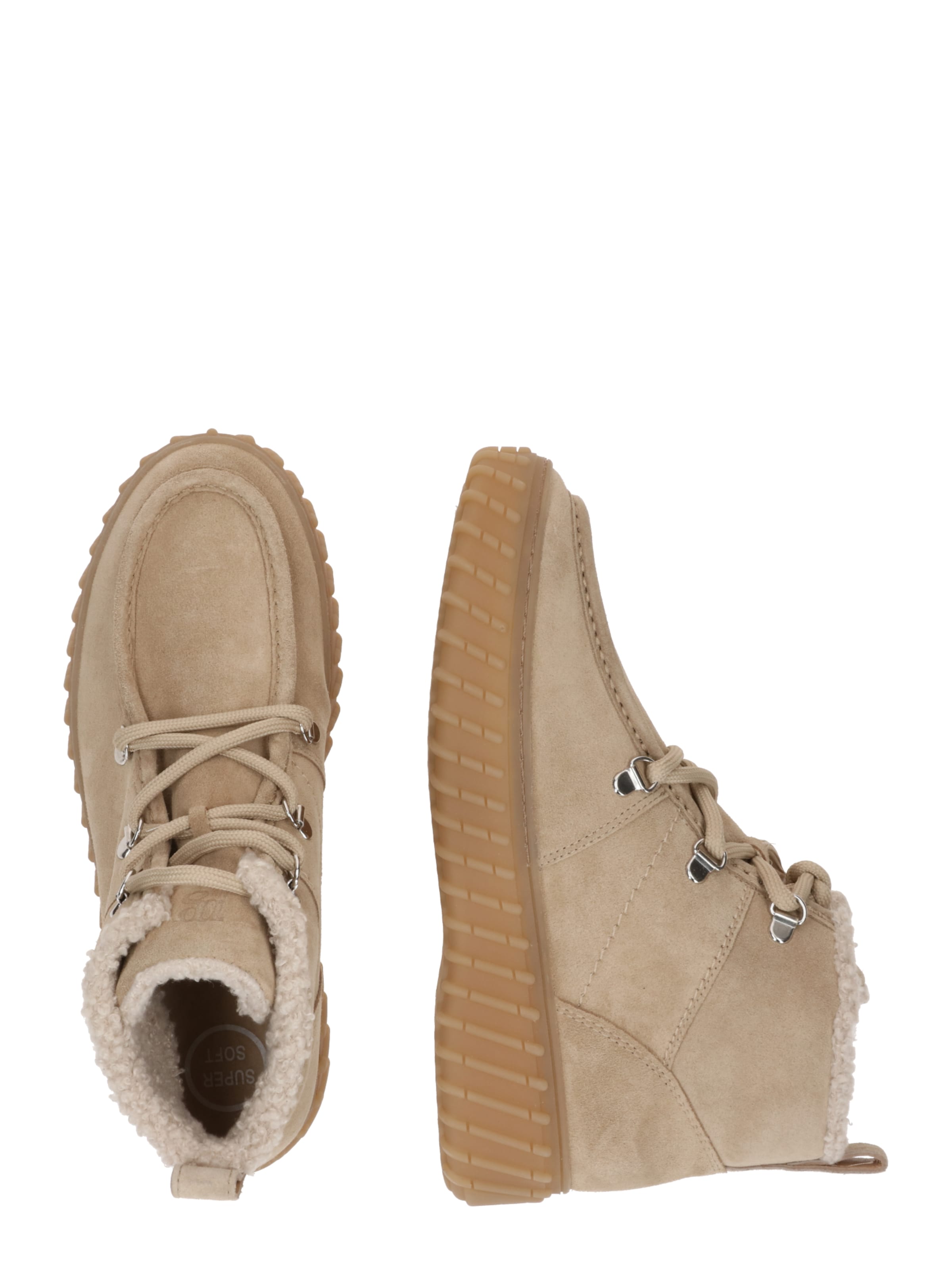 Paul Green - Botines con cordones en beige