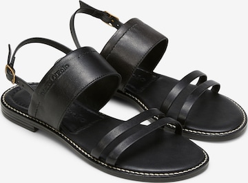 Marc O'Polo Strap Sandals in Black