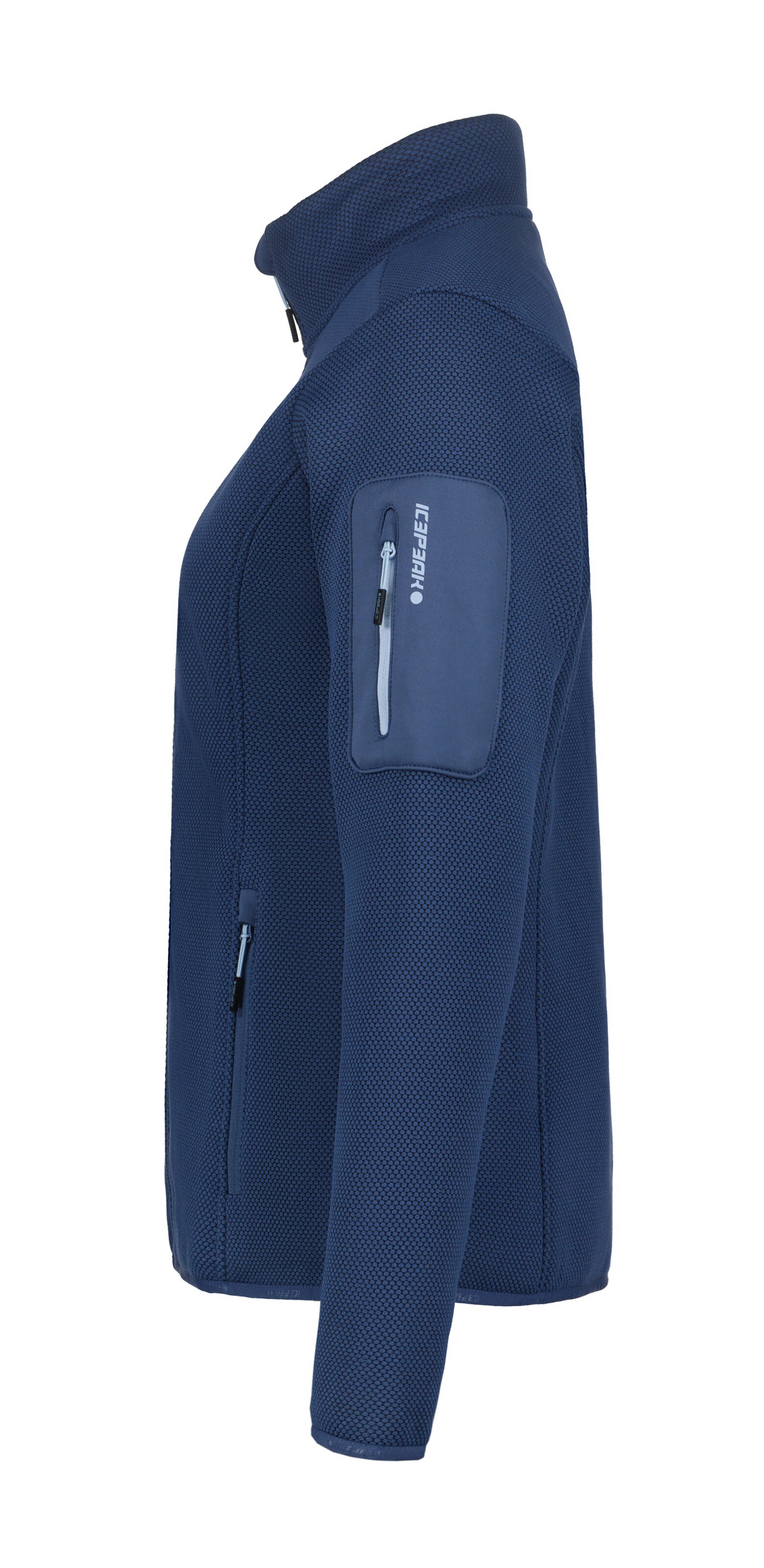 ICEPEAK Funktionsfleecejacke 'Bowersville' in Blau