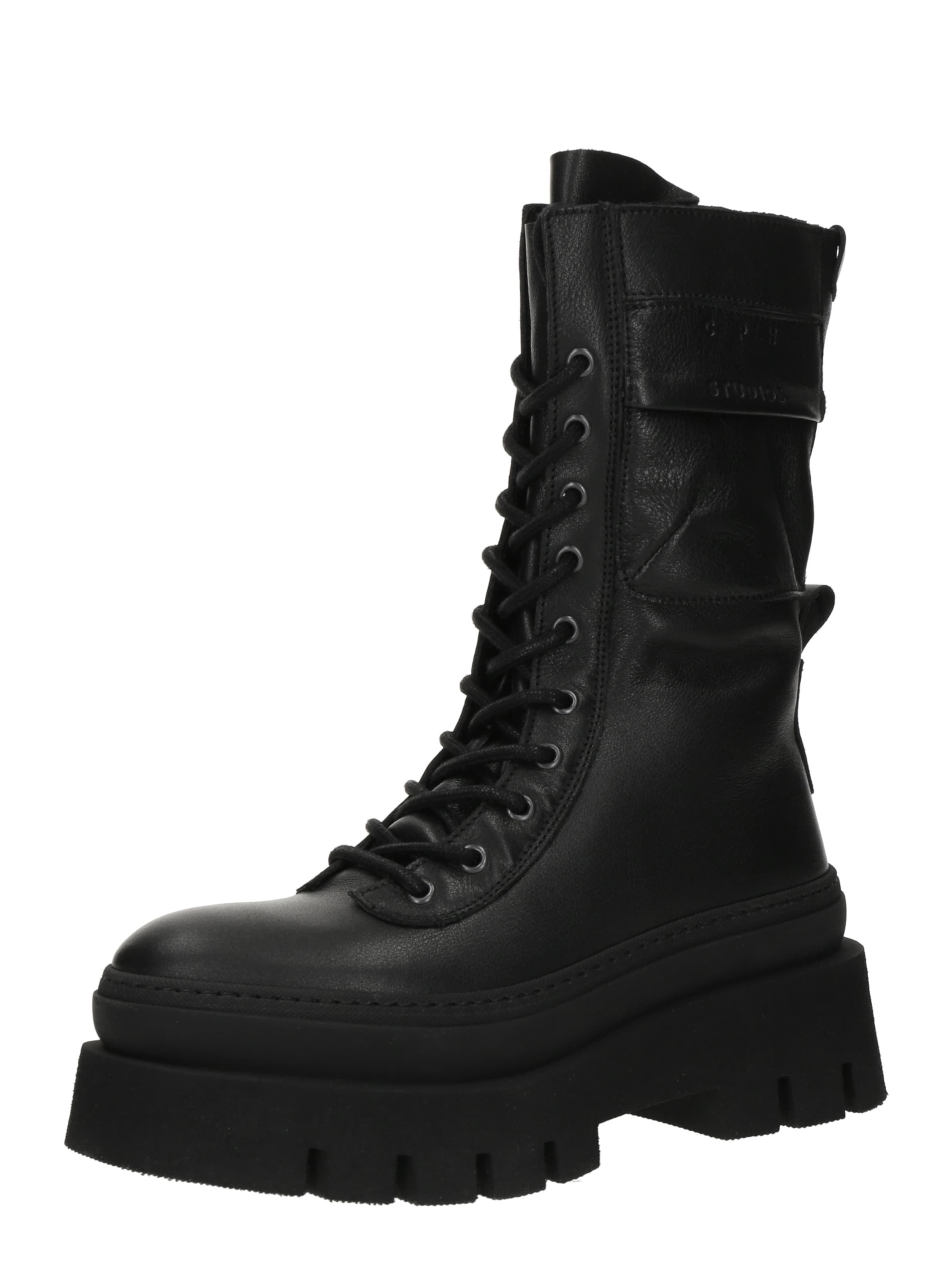 juoda Copenhagen Studios Suvarstomieji batai '691': priekis