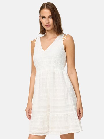 Orsay - Vestido de verão em branco: frente