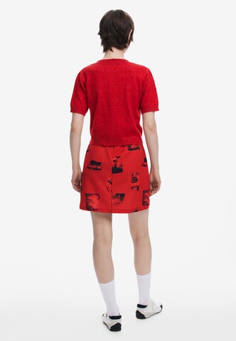 Desigual Вязаная кофта в Красный