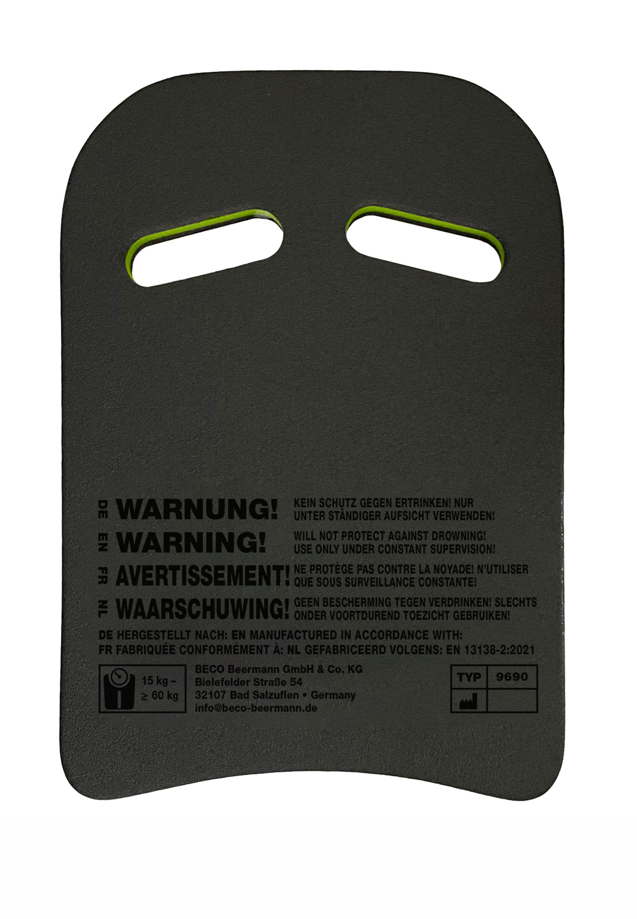 BECO the world of aquasports Accessoires 'Kick' in Zwart