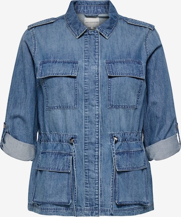 ONLY Carmakoma Välikausitakki 'CARKENYA' värissä sininen: etupuoli