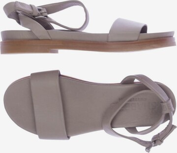 SHABBIES AMSTERDAM Sandalen 36 in Beige: predná strana