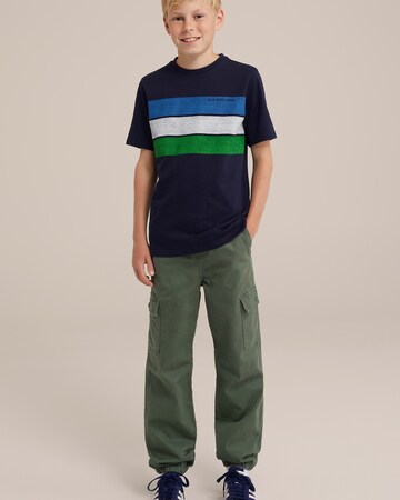 WE Fashion - Regular Calças em verde
