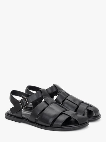 Estro Sandals '5316-13' in Black: front