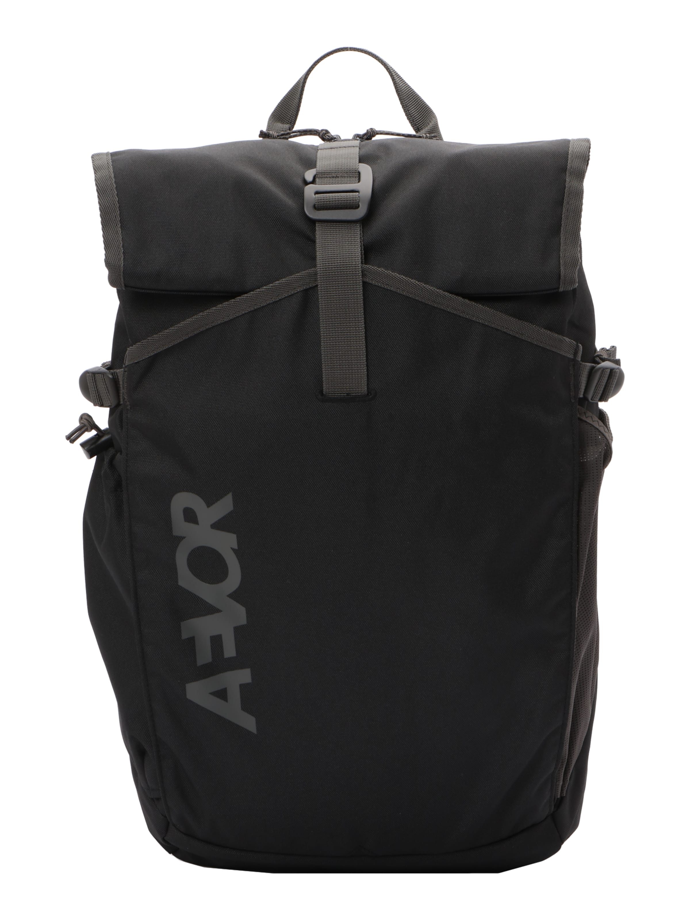 AEVOR Rucksack '2.0' in Schwarz: Vorderseite