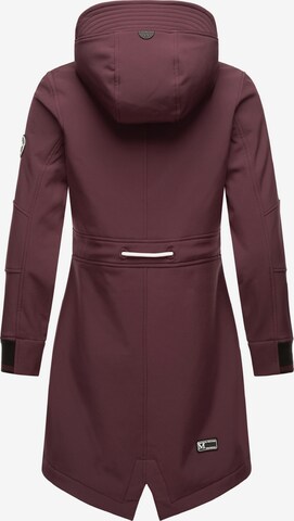 Manteau fonctionnel 'Mount Furnica' MARIKOO en rouge