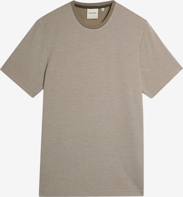 T-Shirt Lyle & Scott en marron : devant