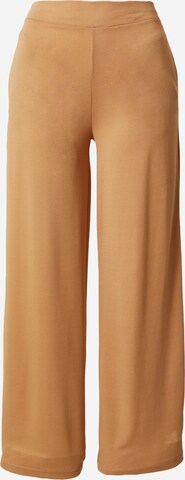 Trendyol Wide leg Pants in Brown: front