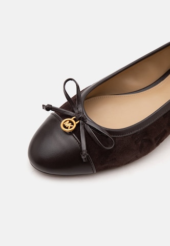 MICHAEL Michael Kors Ballerina 'PIPER' in Brown
