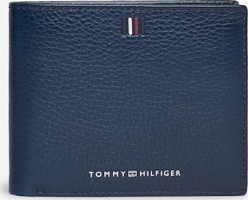 TOMMY HILFIGER Wallet in Blue: front