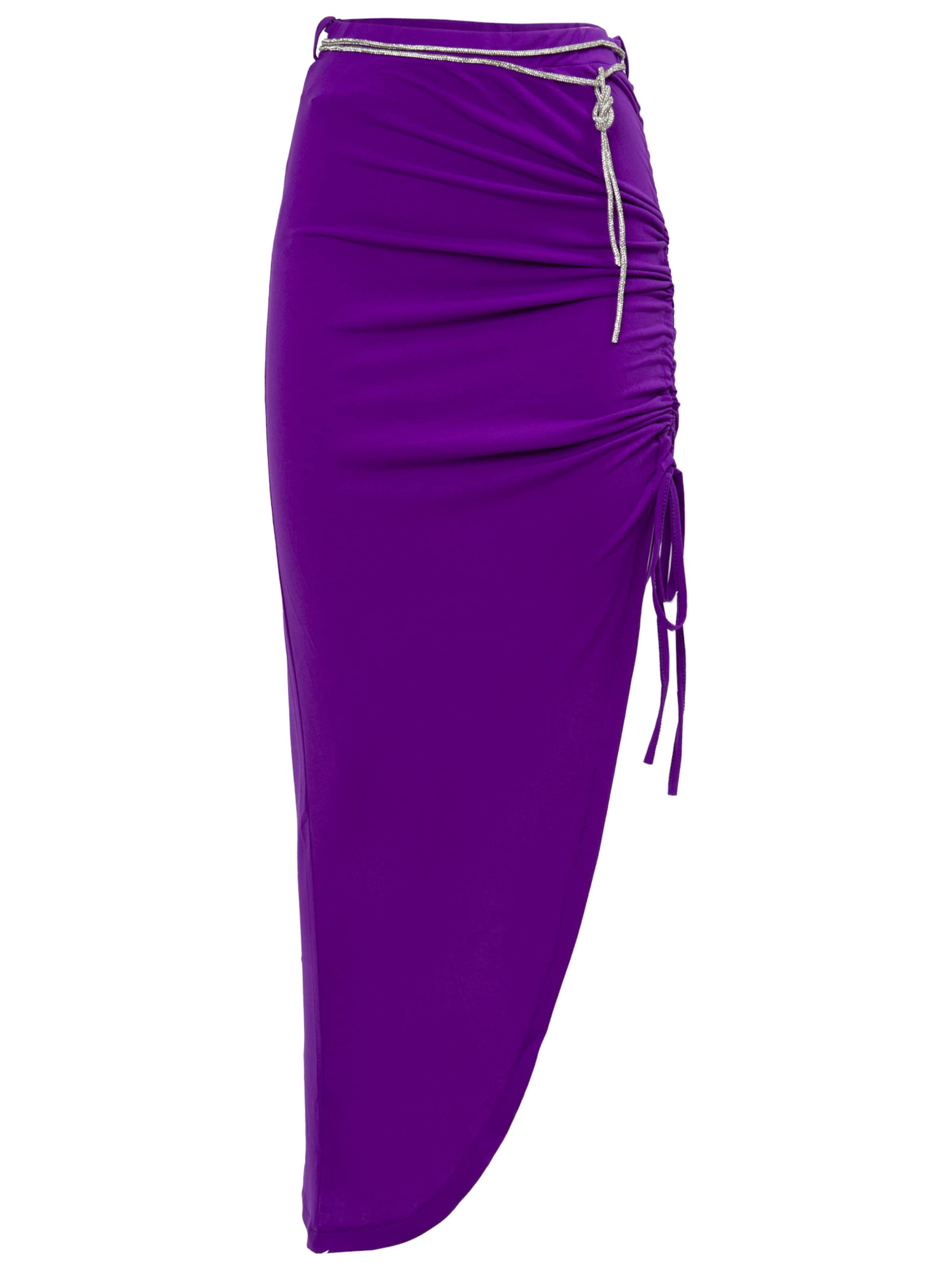 Gonna di Influencer in lilla: frontale