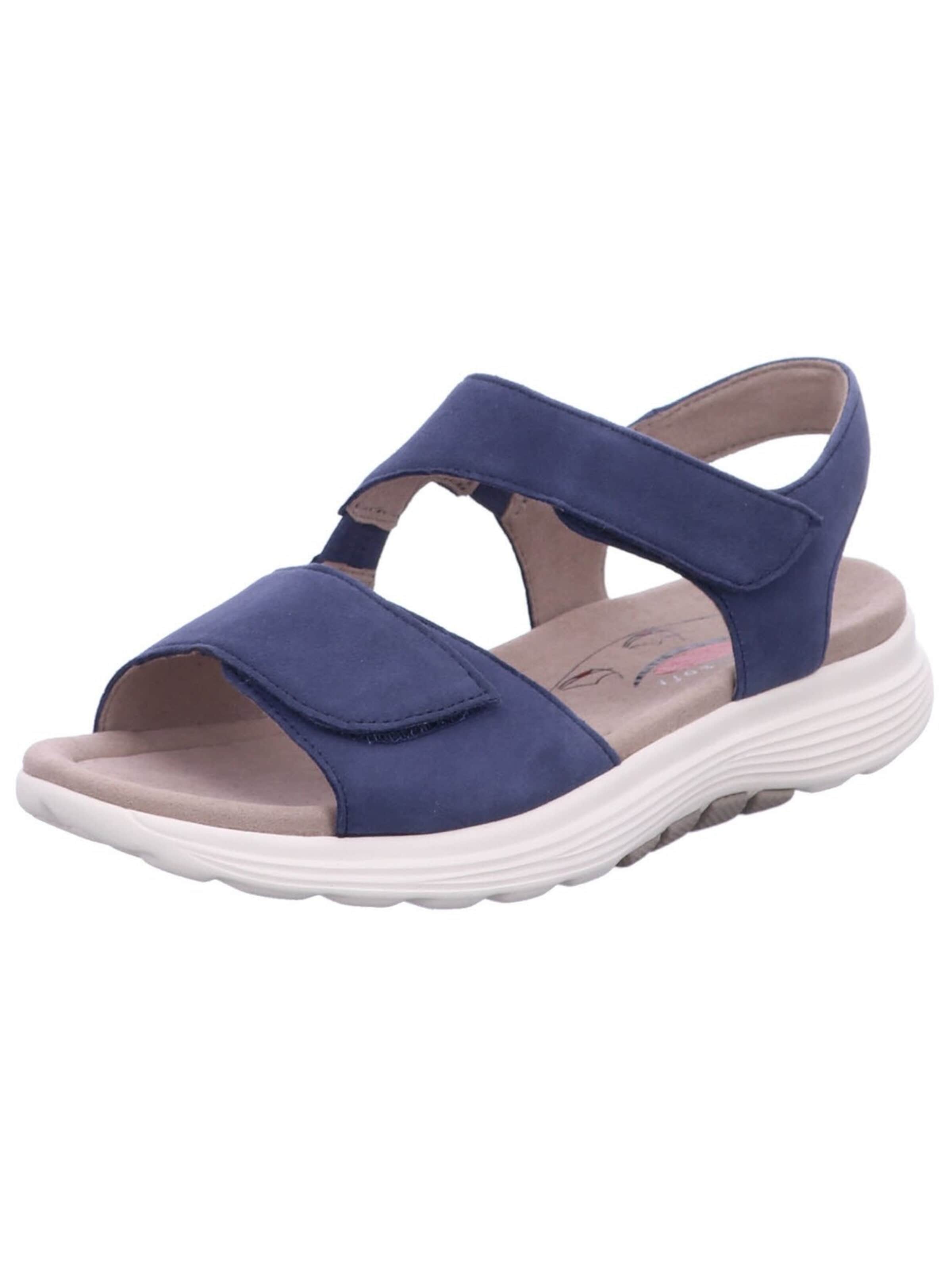 Gabor Comfort Sandaal '66.815 36' in Blauw: voorkant