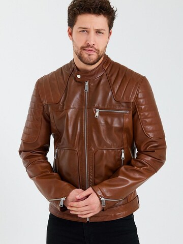 Veste mi-saison Ron Tomson en marron