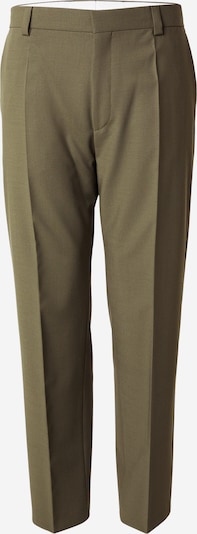 HUGO Suorat housut 'Teagan' värissä oliivi, Tuotenäkymä