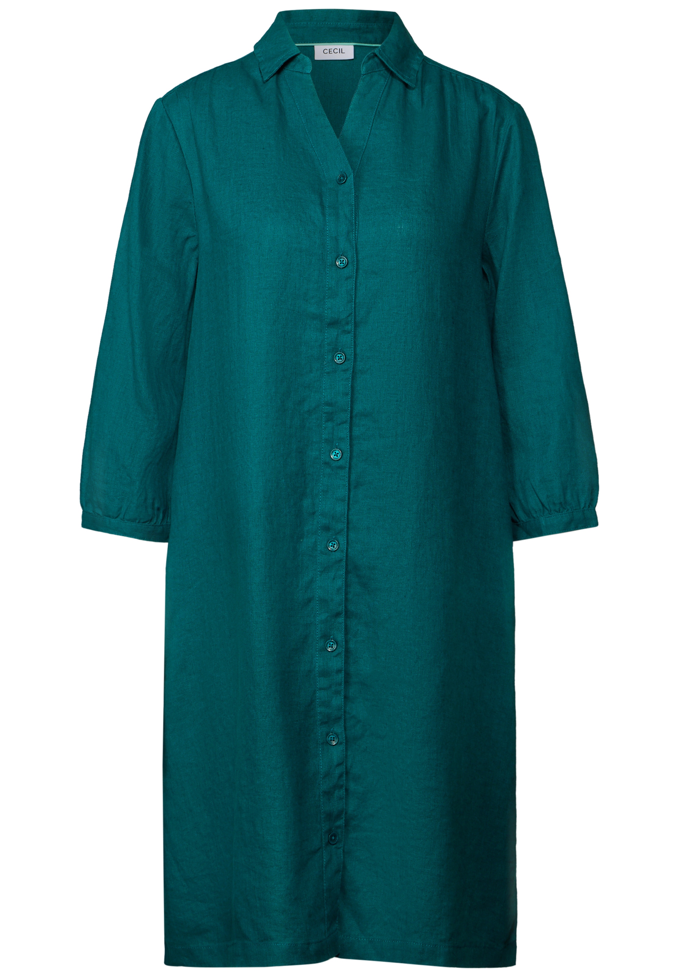 CECIL Blusenkleid in Grün: Vorderseite