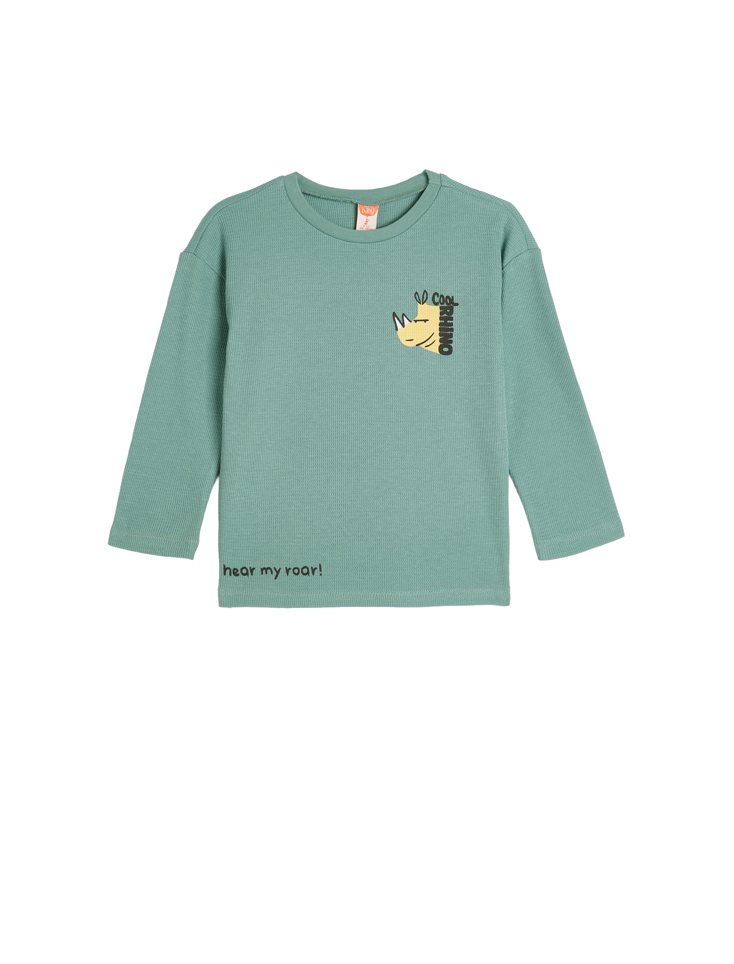 Koton Shirt in Groen: voorkant