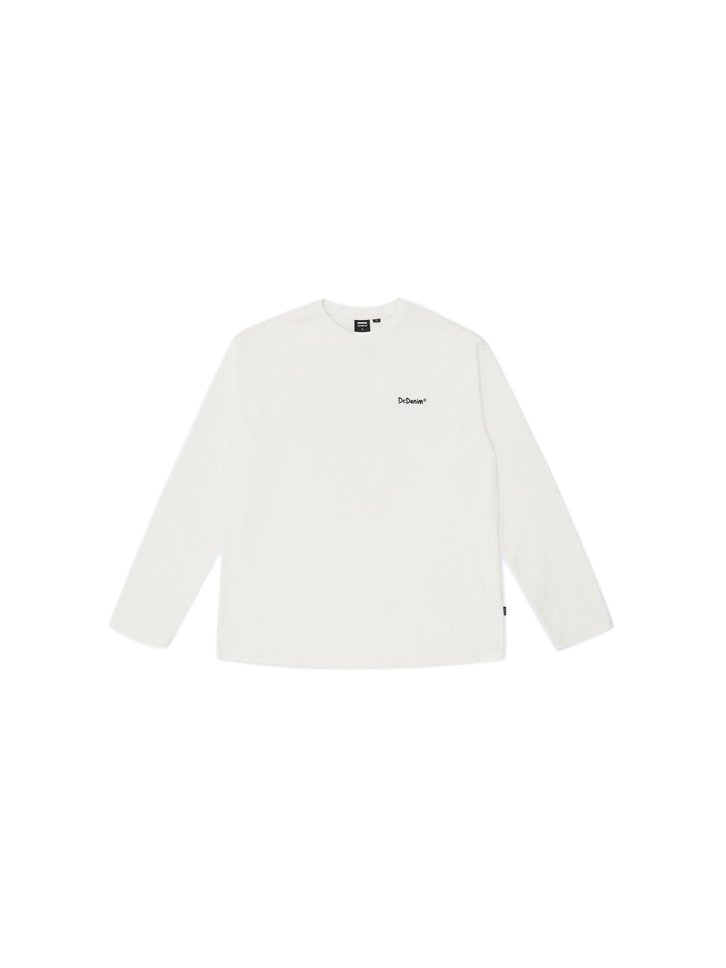 Dr. Denim Shirt 'Caiden' in Wit: voorkant