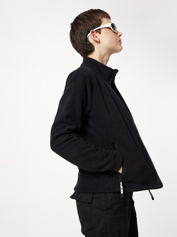 Lake View Fleece Jacket 'Daniela' in Black