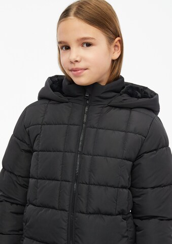 Manteau s.Oliver en noir : devant