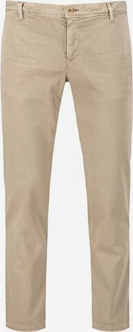 Alberto Regular Chino in Beige: voorkant