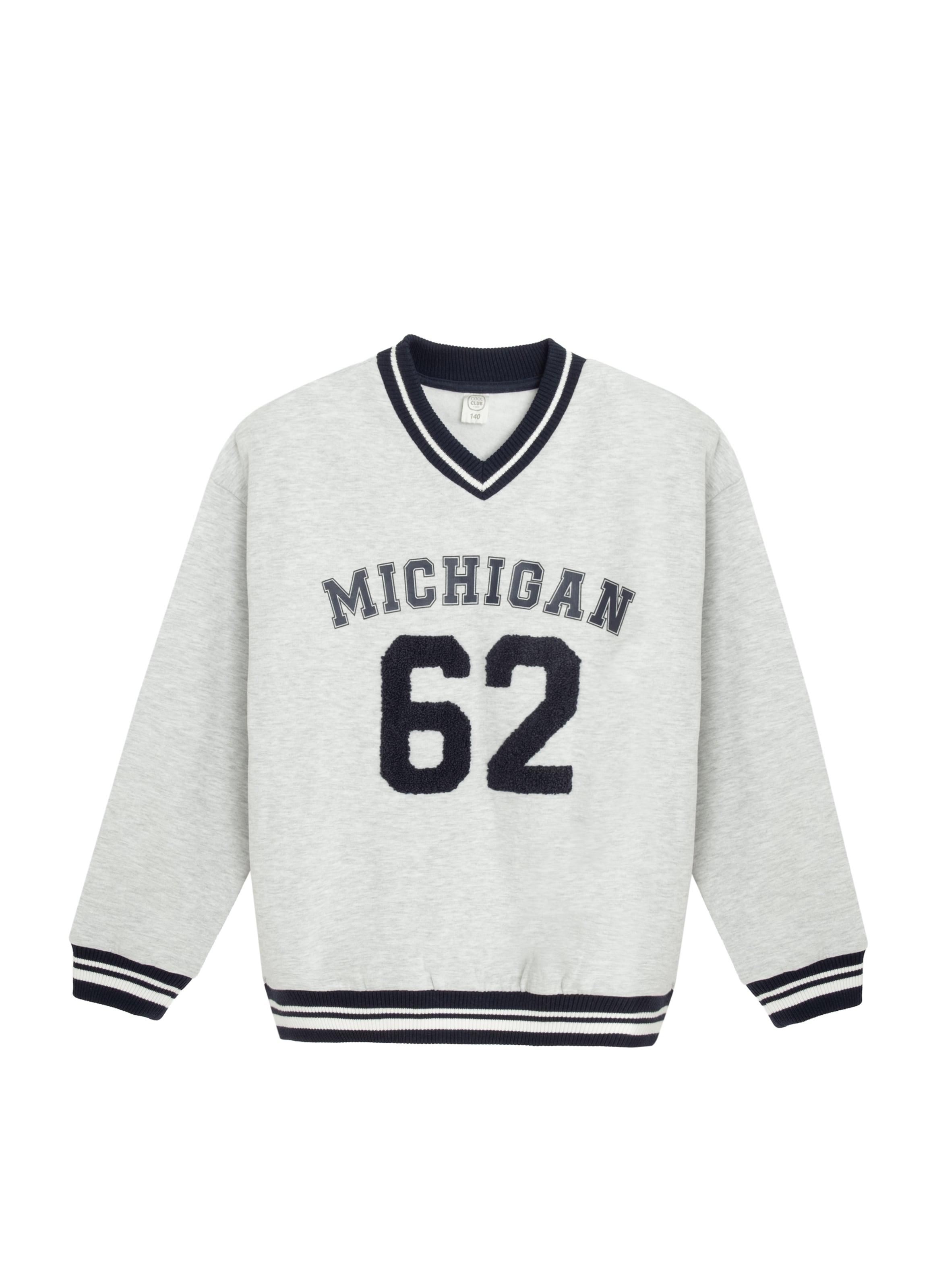 Cool Club - Sudadera en gris: frente