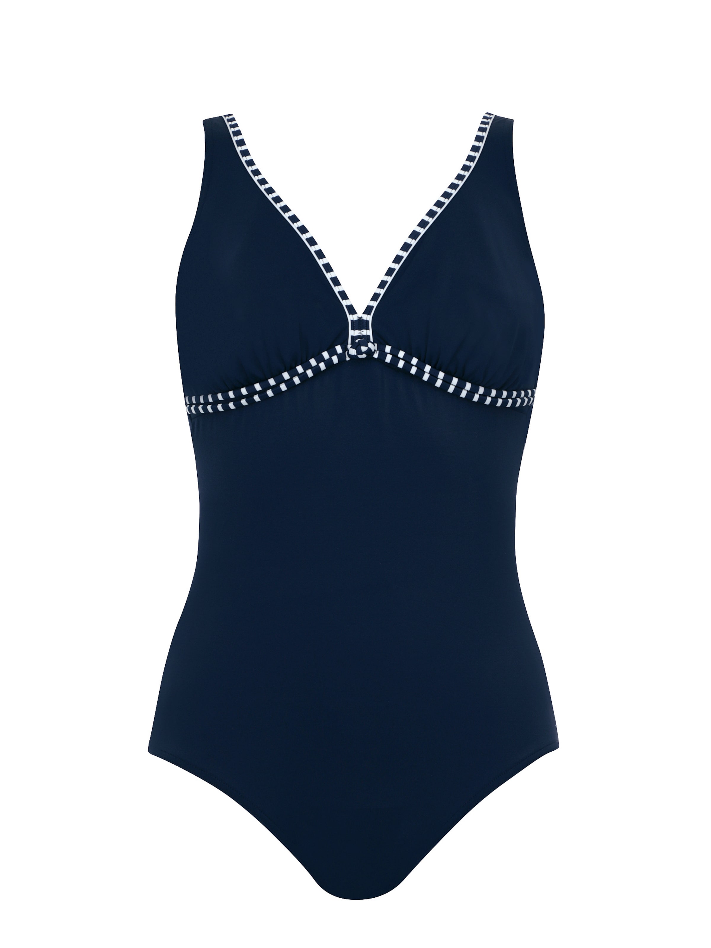 SUNMARIN Triangel Badedragt i blå: forside