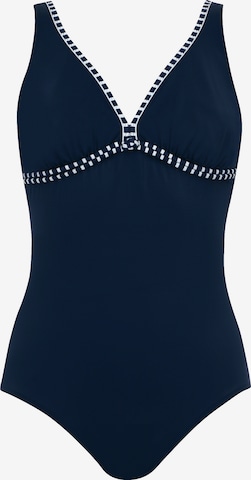 Triangolo Costume intero di SUNMARIN in blu: frontale