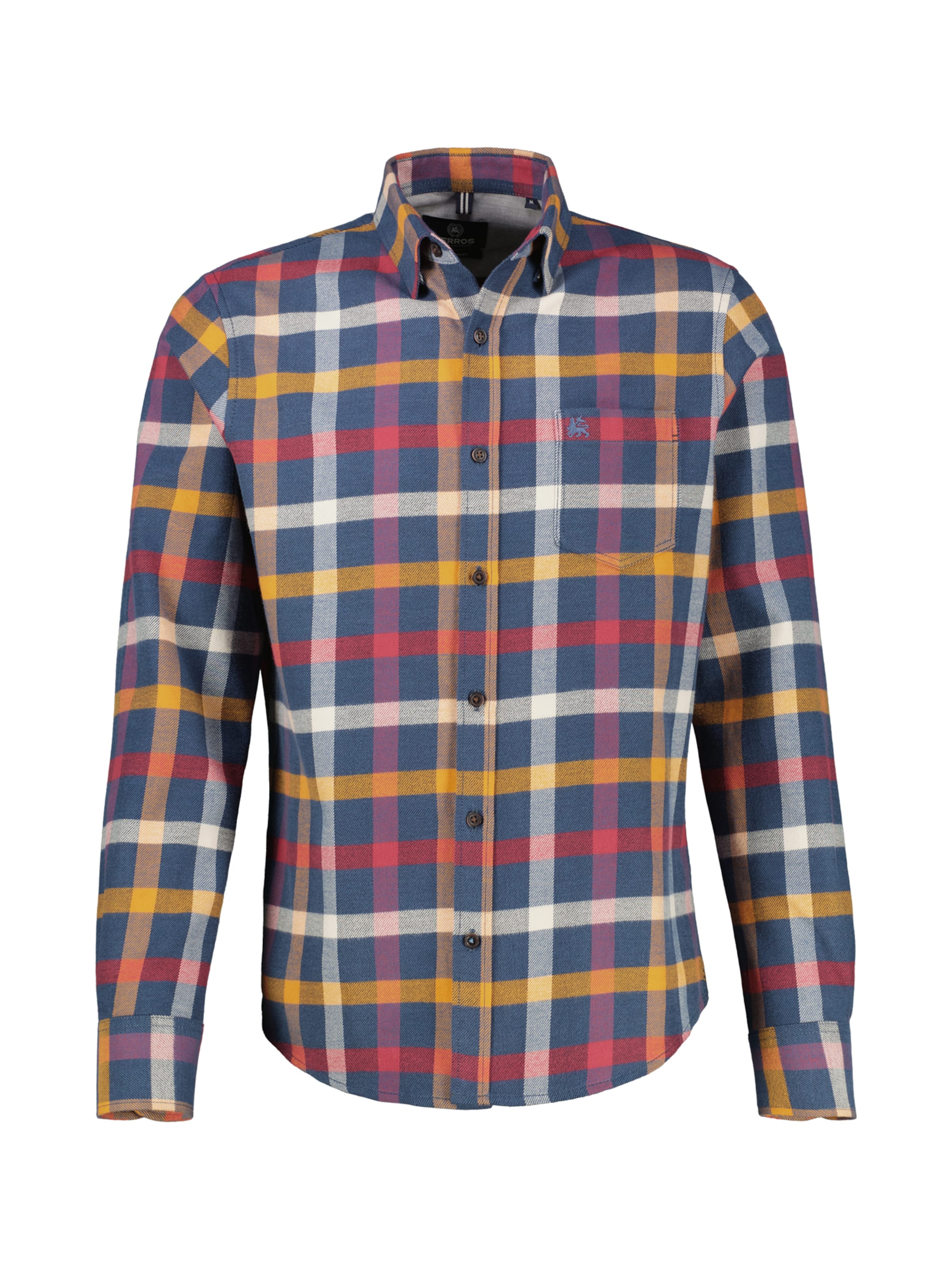 LERROS Regular Fit Hemd in Blau: Vorderseite